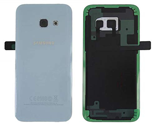 Akkudeckel für Samsung Galaxy A3 2017 SM A320F A320 Blau Backcover Akku Deckel Akkufachdeckel Batterieabdeckung Rückseite Cover Kameralinse