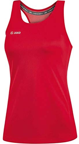 JAKO Damen Tanktop Run 2.0, Sportrot, 44