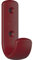 HEWI 477.90B060 33 Mantelhaken 477.90.060 Breite 22 mm, Höhe 72 mm, Polyamid, Farbe: Rubinrot Matt