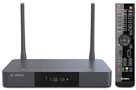 Zidoo Z9X Multimedia-Player 4K HDR Android 9.0 OS TV Box, 4K HDR, HDR10+, Dual-Version, 4K HDR 3D Player, HD Audio