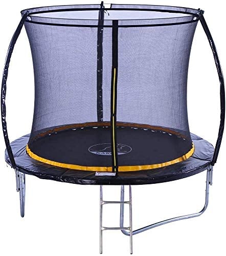 Kanga 8ft Premium Trampoline with Safety Enclosure, Net, Ladder and Anchor Kit (2025 Model)