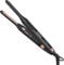 K&K Upgrade Pencil Straighteners Mini Straight and Curler Hair Straightener Thin Ceramic Floating Plate Auto Shut Off Flat Iron for Women Short Hair Men Beard 0.3 Inch (Black)