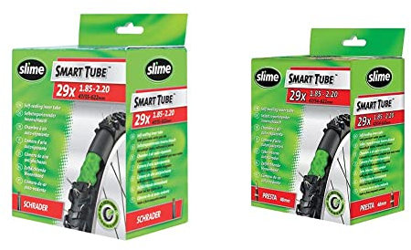 Slime 30078 Cámara Interior de Bicicleta con Sellante de Pinchazos, Sellado Autónomo + 30073 Cámara Interior de Bicicleta con Sellante de Pinchazos, Sellado Autónomo, Prevenir y Reparar
