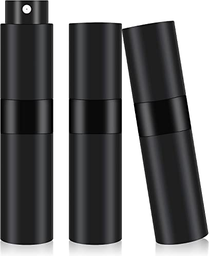 SANNIX Bouteille Vaporisateur de Parfum, 3 PCS Rechargeable 8ML Mini Atomiseur Réutilisable Vaporisateur Flacon Parfum Vide Voyage Portable