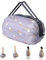 GIMIRO Multifunktionale Faltbare Tasche Reise Duffel Rucksack Handtasche Schultertasche Große Kapazität Einkaufstaschen Sport Fitness Taschen (Grayish Purple Rainbow)