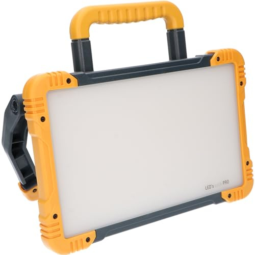 LED's work 0300815 Akku LED-Bauleuchte 15W dimmbar 1.500lm IK08 USB-Powerbank