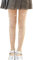 LOLANTA Confezione da 2 collant a rete per ragazze, collant con strass luccicanti per bambini, Calze a rete, Carne scintillante, 4-8 anni, L