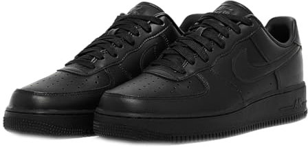 NIKE Air Force 1 '07 Fresh, Sneaker Uomo, Nero Antracite Nero Nero, 41 EU
