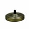 DC VOLTAGE Single Point Ceiling Light Fitting Plate for Pendent Lights, 108mm Metal Antique Side Fitting Ceiling Rose with Accessories for Ceiling and Wall Lamp (Green Brass)
