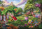 MIGHTYPRINT Disney – Alice im Wunderland – Königin der Herzen – langlebige Wandkunst, 61 x 43 cm, nicht aus Papier, offizielles Lizenzprodukt