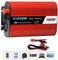 Onduleur pour 1000 W (crête 2000 W), onduleur PV DC 12 V/24 V vers AC/220 V/230 V avec 2 Ports USB, Alimentation de Secours Domestique/Alimentation auxiliaire, 24 V à 220 V.