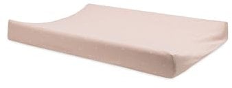 Jollein Funda para cambiador de pañales, diseño de rosa salvaje, 50 x 70 cm, 100% algodón, certificado Öko-Tex, funda para cambiador