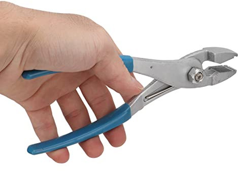 Fuel Line Pliers Metal Hose Clamp Plier Multi Directional Universal Automotive Repair Plier for Fuel Line, Comfortable Handle Fuel Hose Pliers with Radiator Hose Clamps