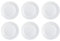 Luminarc Harena 6 Plato Postre Vidrio 19cm Opal Apto Microondas Apto Frigorífico Reciclable