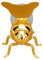 Honey Jar, Versatile Decorative Bee Shaped Honeypot for Hotel (Sxhlsellerr2g4hb8txq-11)