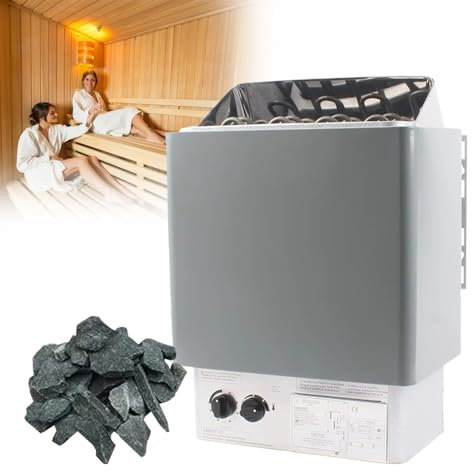 KYZTMHC Chauffage De Sauna Électrique, Sauna Domestique, Sauna Four à Sueur Équipement, Protection Contre Surchauffe, pour Sauna Bain Chaleur Sèche(8KW/380V)