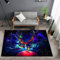 WZSDANZI Anti-Rutsch 3D Druck Rick und Morty Bodenteppiche, Schlafzimmer Wohnzimmer Dekor, Bereich Teppiche Anti-Rutsch-Fußmatten.,60 * 90cm
