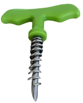 Folpus Kokosnuss-Lochöffner, Strohhalm-Lochmacher, Edelstahl, Kokosnuss-Bohrer, Kokosnuss-Öffnungswerkzeug für Kokossaft-Haus