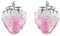 Kerraom 925 Sterlingsilber Erdbeere Ohrstecker Frucht Süße Niedliche Kleine Erdbeeren Ohrringe mit Rosa Emaille für Damen Frauen Mädchen, Leichte Ohrschmuck Geschenk