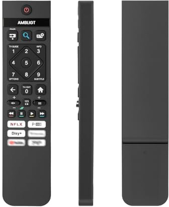 Universal Remote Control for Philips Smart TV, Replacement Remote Control for Philips OLED, QLED, The Xtra, The One, LED, 4K and for Ambilight TVs, Replacement for Phi-Lips Ambilight Remote Control