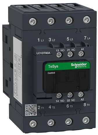 Schneider Electric TeSys D LC1D Leistungsschütz, 4 -polig 4 Schließer / 80 A
