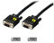 Aptii VGA Monitor Replacement SVGA M-M 15 pin Cable Black 0.5 m