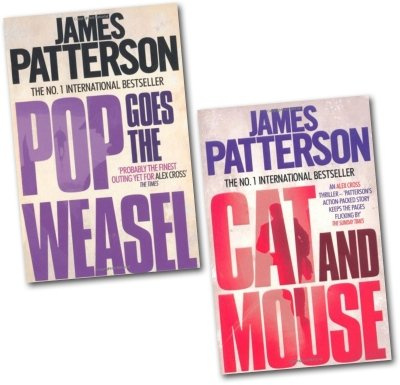 James Patterson 2 Books Collection Set (Pop goes the weasel, Cat and mouse)