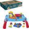 MEGA CNM42 - Mega Bloks BAU- und Spieltisch mit großen Bauklötzen, Bauspielzeug für Kleinkinder (30 Teile), Spielzeug für Kinder ab 1 Jahr