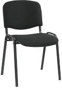NOWY STYL ISO Black 1.3 C11 Besucherstuhl Iso schw.G:Schwa