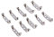 50 Stück Broschennadeln, Sicherheitsnadeln für Broschen DIY Craft Sicherheitsnadel, Safety Pins, mit Versicherungswechsel, 25mm