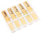Saxophon Reed Altsaxophon Reed Portable Praktische 10pcs Kunststoff 2,5 Sopran Saxophon Mundstück Reeds Ersatzteile Repair Reed Zubehör von RiToEasysports