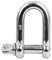 DOJA Industrial | GRILLO DI SOLLEVAMENTO Acciaio M5 | PACK 5 | Grillo dritto a forma di U fissaggio forte GYM sacco da boxe Grillo bracciale | Grilli per bracciale carichi pesanti Catena in acciaio