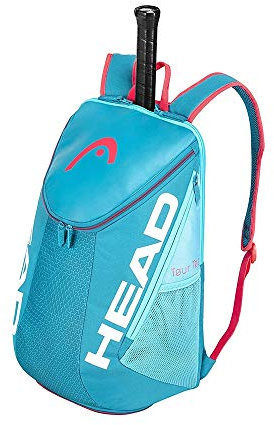 HEAD Unisex-Erwachsene Tour Team Backpack Tennistasche, blau/pink, Einheitsgröße