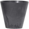 Maceta TUBUS BETON EFFECT 7L., dimensiones (mm) 250x250x233, color Antracita