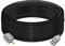 TUOLNK Cable UHF PL259 RG58 32,8 pies (10 M) PL259 SO239 Cable de extensión macho a hembra Cable coaxial CB de baja pérdida Negro para radio bidireccional Radio CB Dispositivos LAN inalámbricos