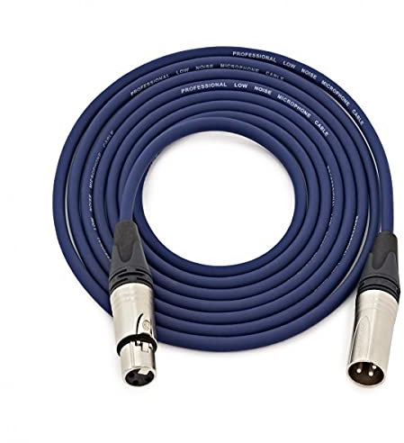 SUBZERO 9m XLR Microphone Cable with Neutrik Connectors