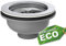 KIRCHHOFF 98835249 Korbventil ECO-Save Siebkörbchen, Edelstahl Abflusssieb Küche, Sieb für Spülbecken, Ablaufventil ohne Überlauf, Abfluss Stöpsel, Ablaufgarnitur Spüle 9883249, Chrom
