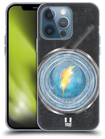 Head Case Designs Silver Plates Of Olympus Gel Case [Military Grade Protection] Compatible with Apple iPhone 13 Pro and Compatible with MagSafe