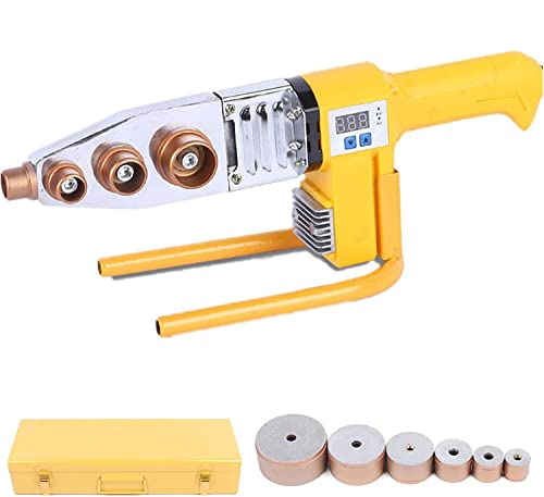 Saldatrice a manicotto, professionale con display digitale, saldatrice per tubi, saldatrice per tubi in plastica, per PPR PE PP (20-63 mm)