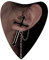 Atentuyi Boho Gothic Ohrringe - Kreuz, Silber Ohrmantel, Schwarz Emaille, Kette, Tropfen, Lange Quaste, Lange Baumeln - Schmuck Für Frauen Und Mädchen