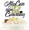Sumerk 1 Stück 12.Geburtstag Tortendeko Happy 12th Birthday Cake Topper 12.Alles Gute Geburtstag Cake Topper 12 Jahre Torte Kuchen Deko für 12 Geburstagstorte Deko Jungen Mädchen