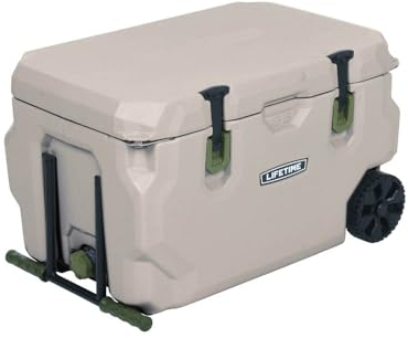 LIFETIME Kunststoff Kühlbox Premium 61,5 L | Beige | 72x46x45 cm