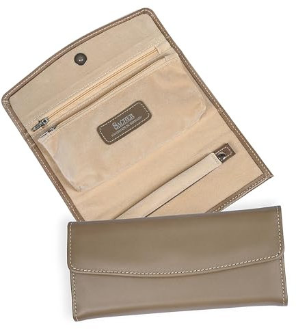 SACHER Schmuckrolle nature/taupe (Leder)