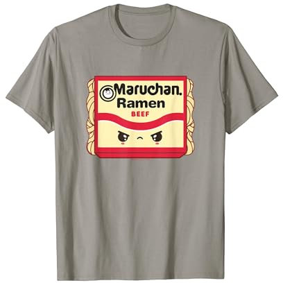 Maruchan Ramen Beef Flavor Angry Kawaii Package T-Shirt