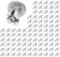 Botiniv Hammer Drive Rivets | 100 Pieces Aluminum Blind Rivet | Round Head Core Rivets | Knock Type Dome Head Pop Rivet | Hammer Drive Nail in For Home, Electronic, Precision