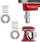 Molla e rondella in acciaio inox compatibili con accessori per mixer KitchenAid
