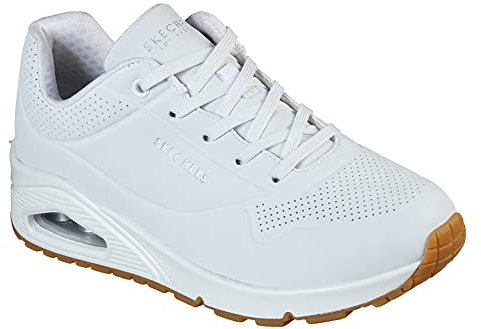 Skecher Street UNO Stand ON AIR Sneakers Wide FIT Women Weiss, Schuhgröße:42 EU
