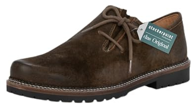 Stockerpoint Herren Haferlschuhe Tailor I Größe 40-47 I Trachtenschuhe aus hochwertigem Leder I Optimale Passform & traditionelles Design I Ideal für Trachten & Festlichkeiten