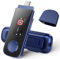 AGPTEK 64Go Lecteur Mp3 USB C avec Bluetooth 5.3 & Clip Sport, Mini Type-C MP3 Musique sans Perte HiFi avec Radio FM/Enregistreur, 2EN1 Clef USB Baladeur MP3 Portable Supporter Téléphone - Bleu