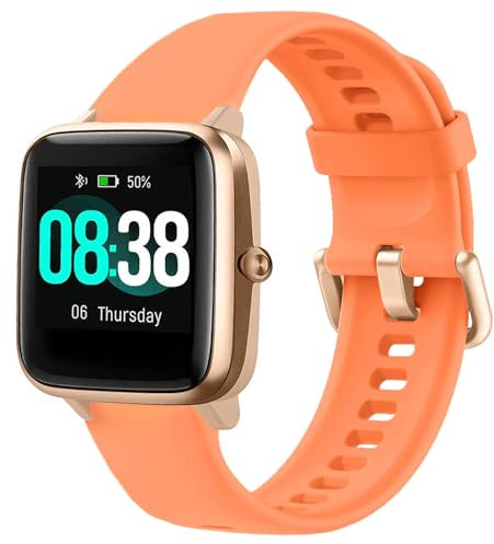 VELULYX bracelet compatible avec Veryfitpro ID205L, 19MM bracelet silicone souple pour ID205L GRV FC1 IDW15 ID205S ID205G ID215G ID216 YM205L Uwatch3 Ufit GT BV205L TE021 SW020 SW021 SW023